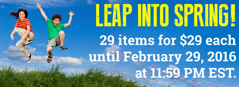 LEAPING toward Spring...