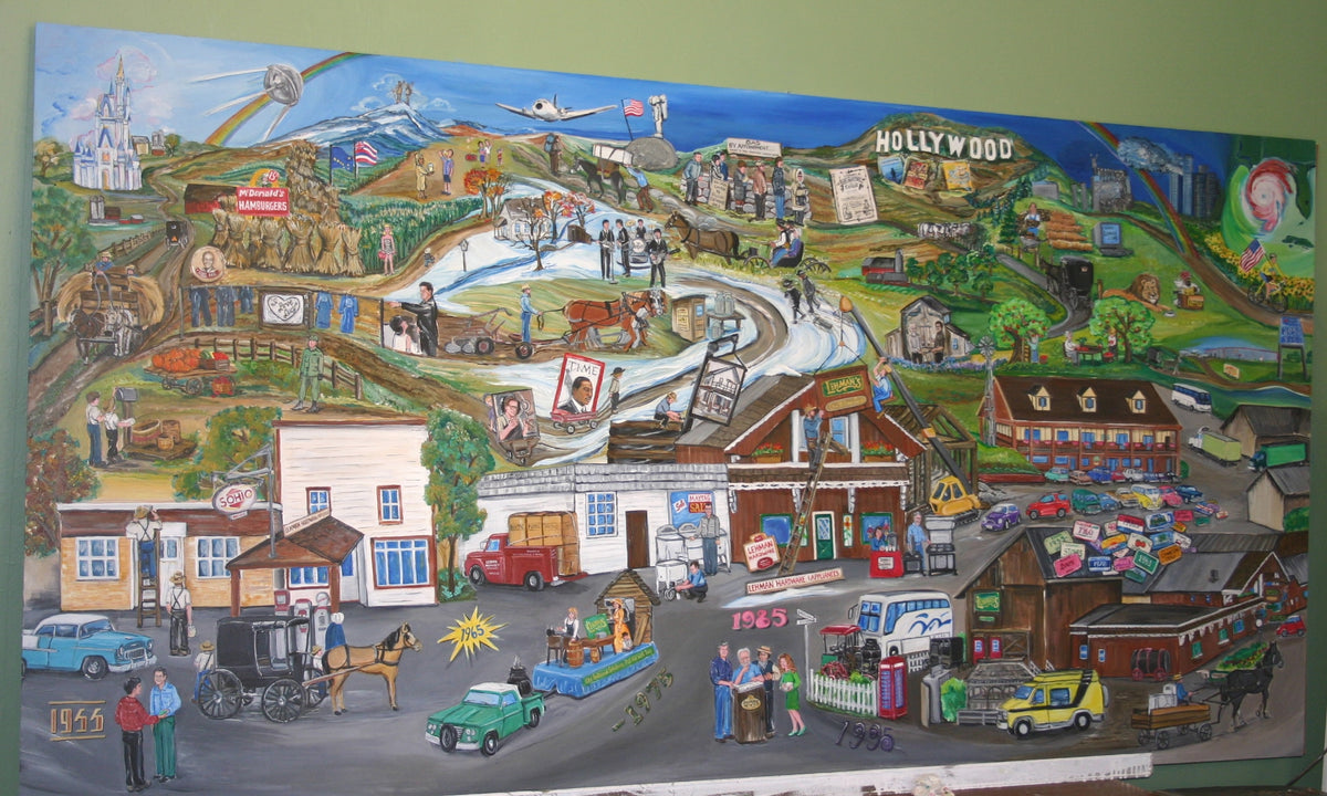 Lehman's History Mural