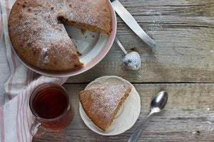 Maple Nutmeg Feather Cake