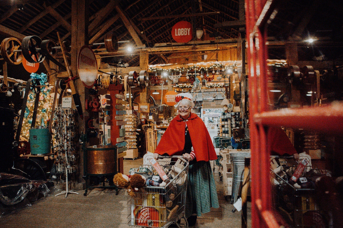 Shopping the Old-Fashioned Way with Mrs. Claus at Lehman’s