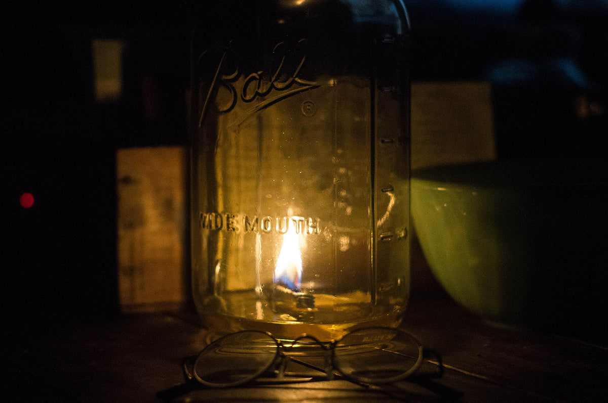 Our Olive Oil Lamp: A Fixture of the Rural Night