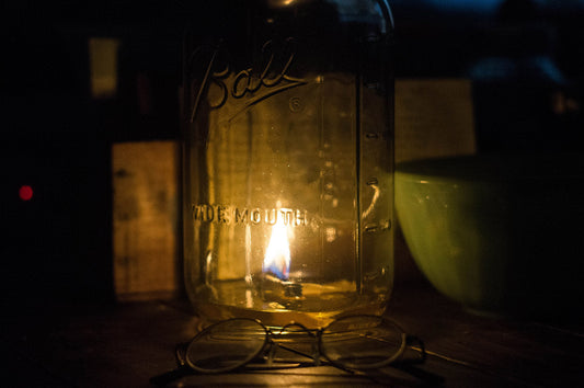 Our Olive Oil Lamp: A Fixture of the Rural Night