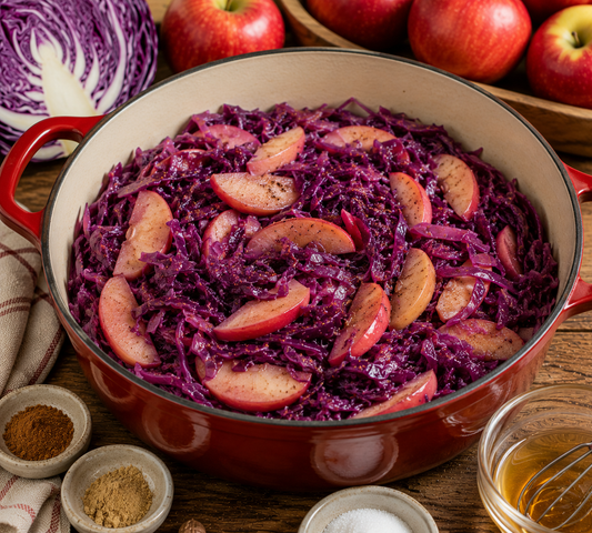Red Cabbage with Apples and Spice