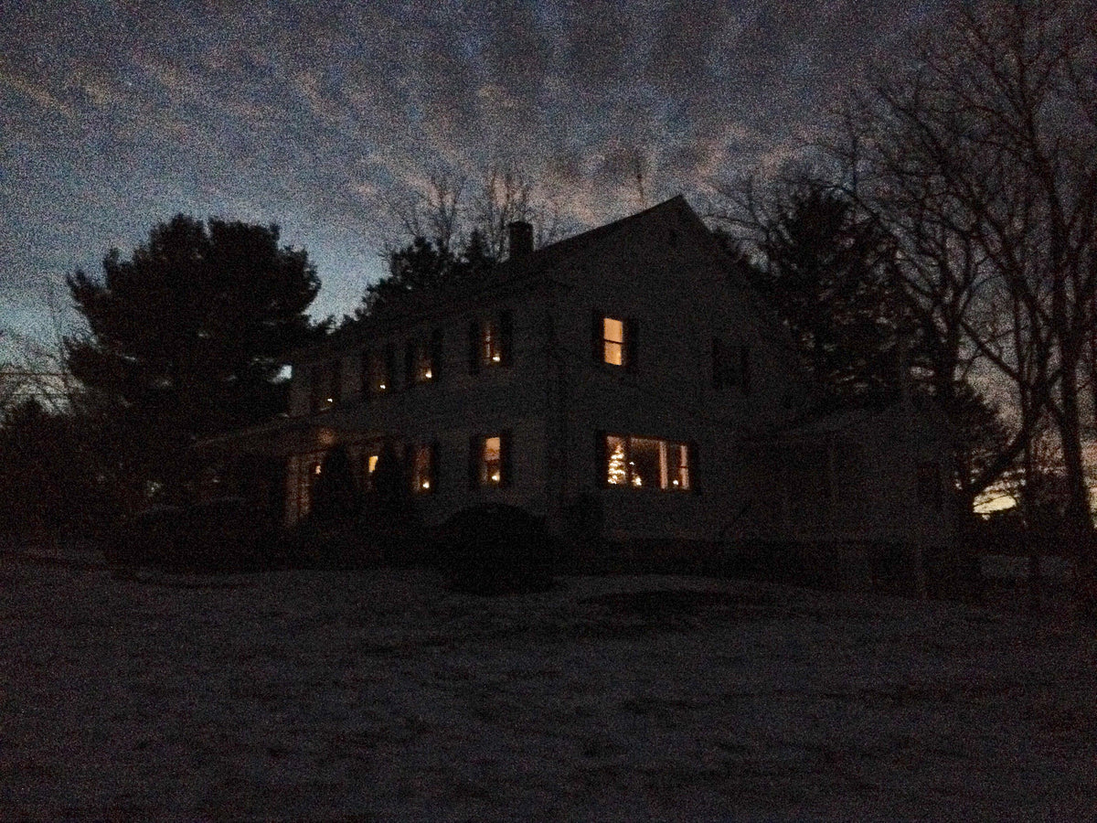 Winter In An Old Farmhouse