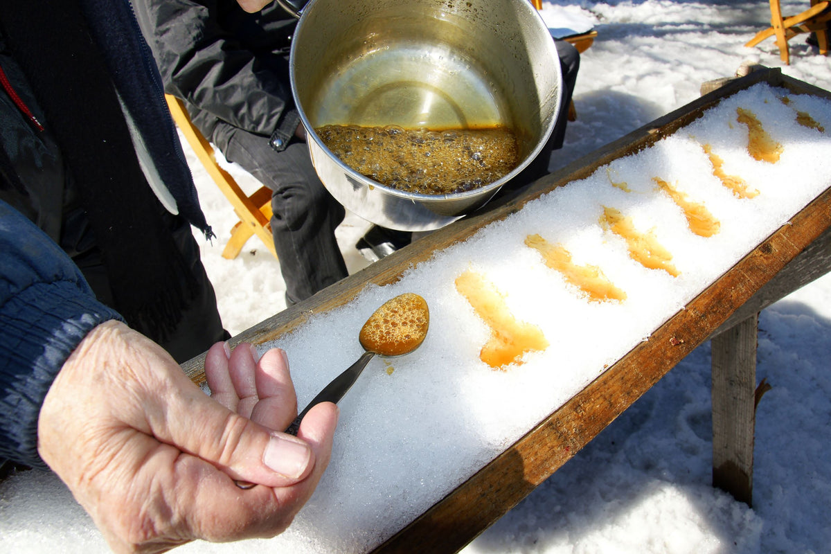 Wax on Snow: The Sticky and Sweet Treat