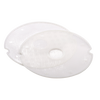 Two flexible, nonstick mesh screens designed for food drying, featuring fine holes that prevent small items from falling through dehydrator trays, ideal for kitchen and food preservation.