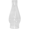 Clear high-quality glass chimney with a 2-5/8" base and bulbous shape, designed for oil lamps, featured in Lamps & Lighting, Parts and Accessories, and Chimneys and Globes collections.