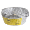 Stack of recyclable heavy gauge aluminum foil liners designed for camp Dutch ovens, making clean-up quick and easy, suitable for Kitchen & Food, Cookware, Cast Iron, and Best Sellers collections.