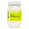 Handcrafted jar of organic coconut oil with vibrant yellow label, made in USA, featured in Health & Wellness, Kitchen & Food, Health Remedies, Pantry, Gluten Free, Best Sellers, and Promo Eligible collections.