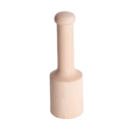 Handcrafted birch hardwood mallet with ergonomic handle, designed for use with froes and woodworking tools, made in USA, Amish made, featured in Farm, Garden & Tool and Best Sellers.