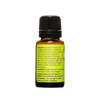 Small amber glass bottle with black plastic reducer cap featuring a bright yellow label listing directions, ingredients, and warnings for a natural lice treatment, suitable for Health & Wellness and Grooming and Personal Hygiene collections.