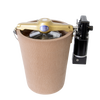 Handcrafted electric ice cream churn with a poly-insulated bucket and motor drive, designed for effortless homemade ice cream in Kitchen & Food and Specialty Equipment collections.