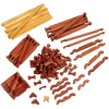 Handcrafted Wooden Log Sets made in USA by Amish artisans, featuring durable hardwood pieces with interlocking notches for creative indoor play, included in Toys, Books & Games and Amish Made collections.