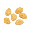 Six golden freeze-dried chicken nuggets with a crispy texture, ideal for long-term storage; featured in Kitchen & Food, Freeze Dried, USA Made, and Best Sellers collections.