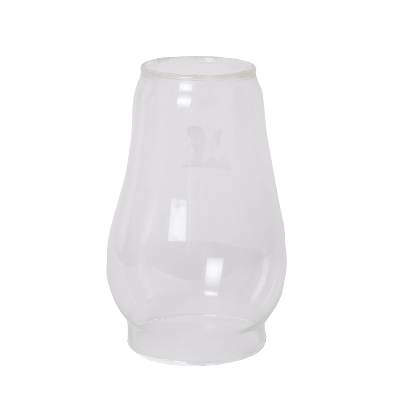 Clear replacement globe with smooth glass surface, designed for Dietz Blizzard and similar lanterns, ideal for Lamps & Lighting, Emergency Supplies, and Parts and Accessories collections.