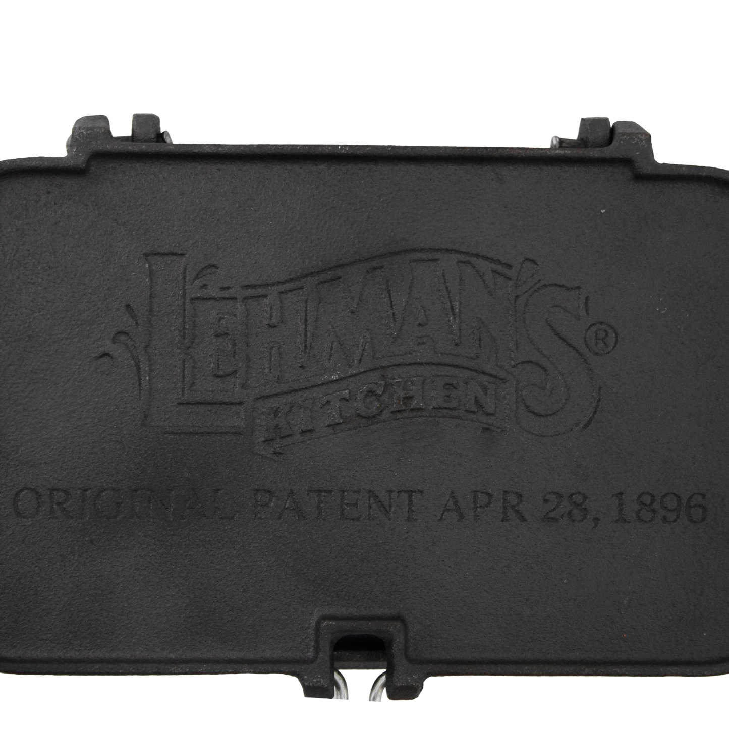 Lehman's Kitchen Compact Cast Iron Flip Griddle & Sandwich Press