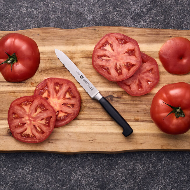 ZWILLING Four Star 5-Inch Serrated Utility Knife