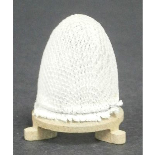 Inverted gas mantle made with hard mesh material on a small wooden stand, designed for outdoor gas lights, featured in Lamps & Lighting, Gas Lights, Best Sellers, and Promo Eligible collections.