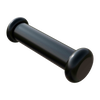 Black durable pipe section with rounded end caps, designed for reliable use in deep well water pump systems, featured in USA Made and Water Pumps collections.