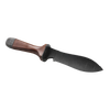 Garden hand tool with a heat-treated stainless steel serrated blade and smooth wooden handle, designed for digging and cultivating, featured in Farm, Garden & Tool and Best Sellers collections.