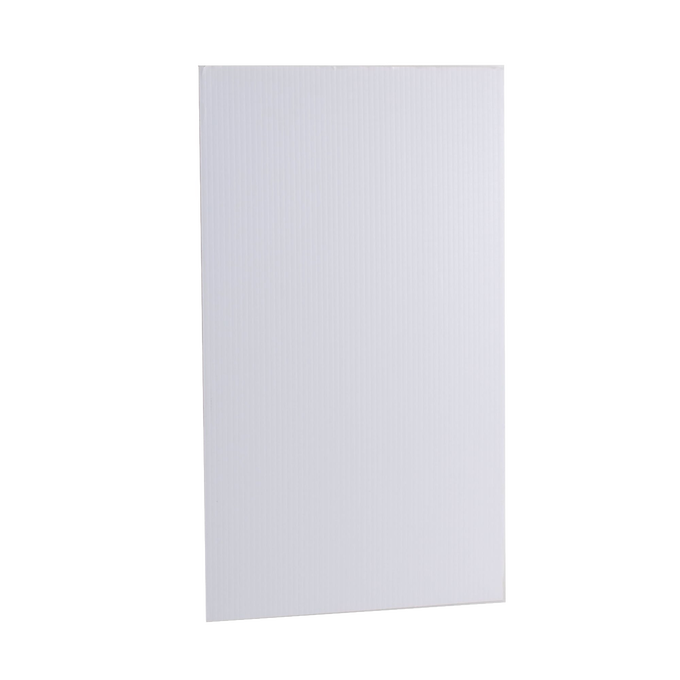 Handcrafted Amish made white Coroplast debris board designed to slide easily into 8-frame screen bases for mite monitoring, featured in Farm, Garden & Tool and Beekeeping Supplies collections.
