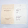 Open booklet showing table of contents listing early lighting methods, candle molds, candle making tools, and instructions, handcrafted and featured in Lamps & Lighting and Candlemaking Supplies collections.