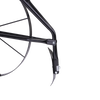 Close-up of black steel high-wheel cultivator tine and frame showcasing durable construction, designed for efficient digging and cultivating in Farm, Garden & Tool collections.