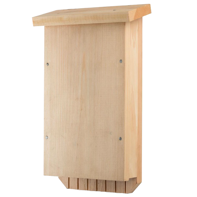 Handcrafted wooden bat house kit made in the USA, designed as a natural pest control aid, perfect for Farm, Garden & Tool, Garden Accessories, Pest Control, and Best Sellers collections.