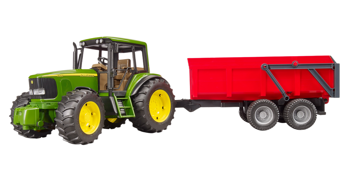 Bruder Toys John Deere 6920 Tractor with Tipping Trailer