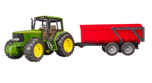Bruder Toys John Deere 6920 Tractor with Tipping Trailer