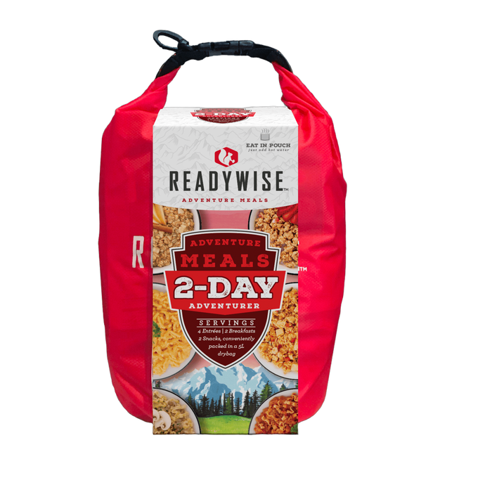 ReadyWise 2-Day Adventure Meals with Dry Bag