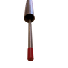 Close-up of a handcrafted deep well pump cylinder with a red seal cap, made in USA, designed for efficient water pumping in USA Made, Water Pumps, and Pump Parts collections.