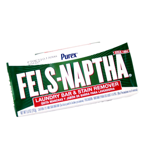 Green and white vintage-style laundry bar soap packaging labeled laundry bar and stain remover, handcrafted and made in USA, suitable for Home & Decor, Laundry Supplies, Soaps and Soapmaking collections.