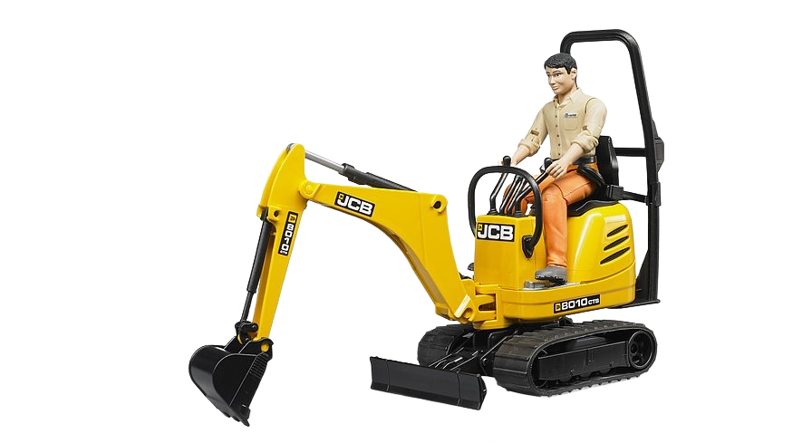 Bruder Toys JCB 8010 CTS Micro Excavator with Worker