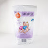 Resealable lavender and white pouch of natural powdered laundry soap featuring a skin-safe formula gentle on sensitive skin and colors, ideal for Home & Decor and Laundry Supplies collections.