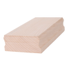 Handcrafted medium rectangular butter mold with smoothly sanded exterior and finely carved interior, made from close-grained hardwood, ideal for Kitchen & Food, Specialty Equipment, and Making Butter collections.