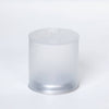 Inflatable translucent solar LED light with a simple cylindrical shape, designed for safe and portable illumination in camping, emergency supplies, and outdoor lighting collections.