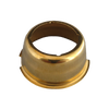 Polished brass adapter designed for use with Aladdin lamps, compatible with select mantles, part of Lamps & Lighting, Parts and Accessories, and Best Sellers collections.