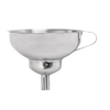Stainless steel funnel with a detachable spout for filling jars and bottles, designed for Kitchen & Food, Food Preservation, and Canning Accessories collections.