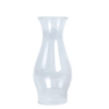Clear glass crimp top oil lamp chimney with a 3-inch base, designed as a durable replacement part in Lamps & Lighting, Parts and Accessories, Chimneys and Globes collections.