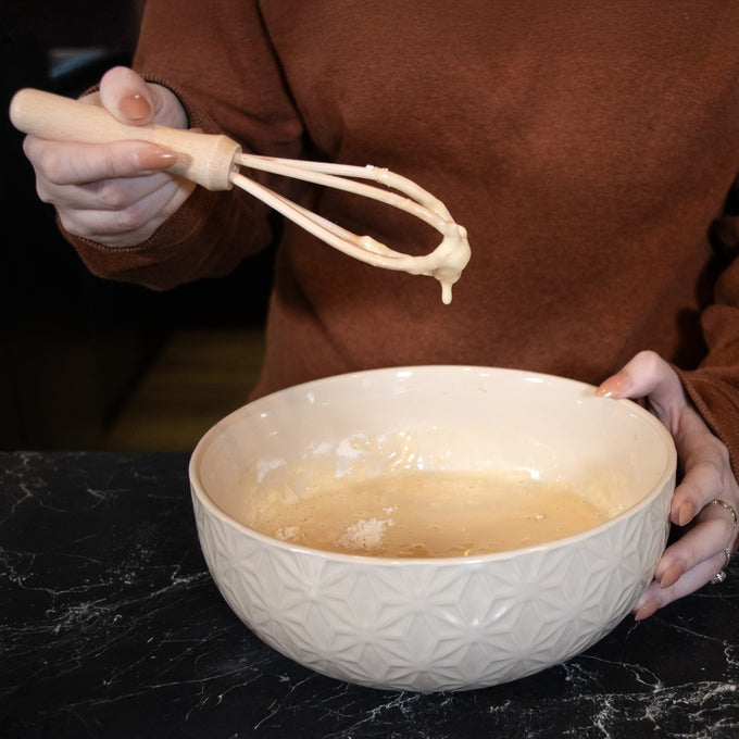 German-Made Beechwood Whisk
