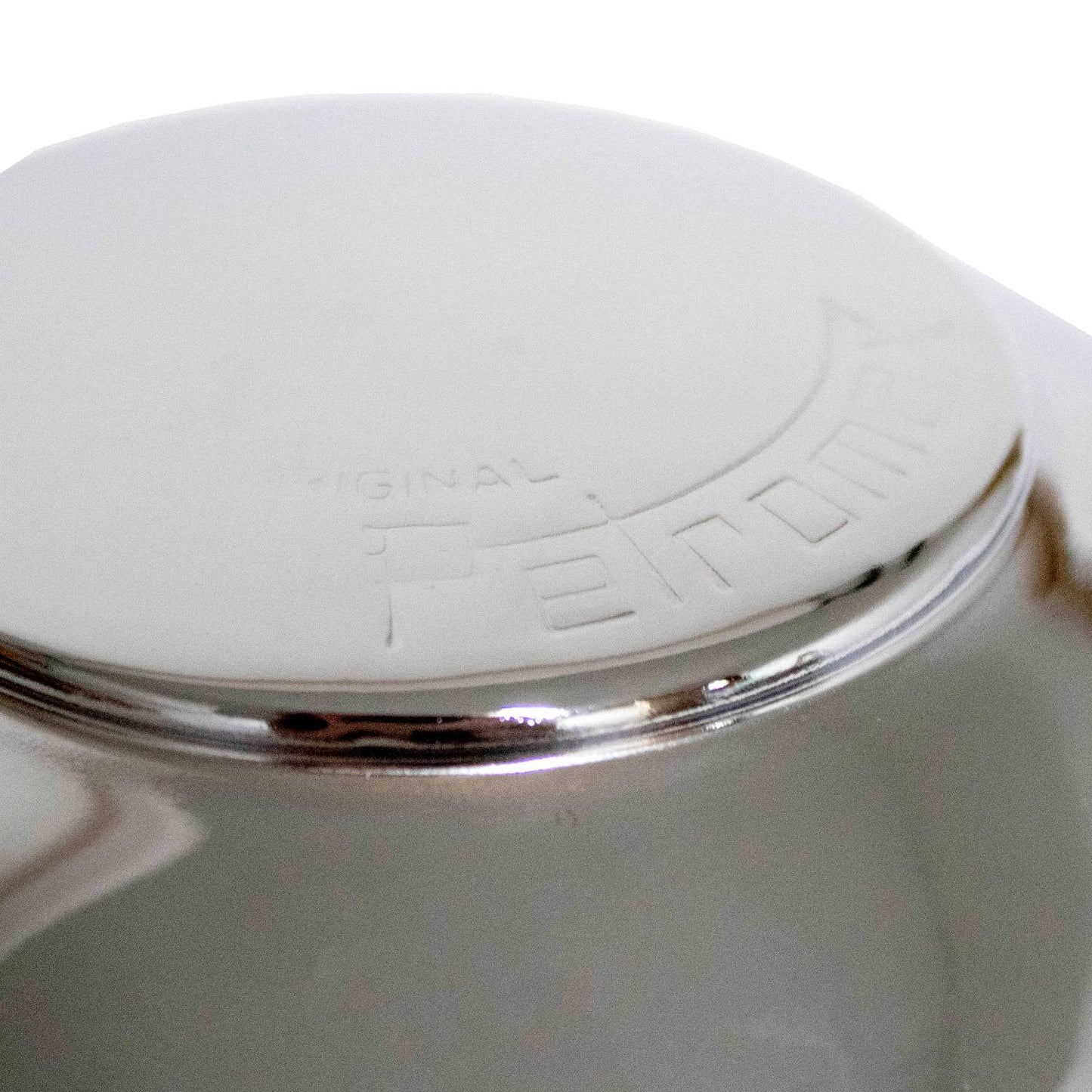 Close-up of polished chrome brass hood embossed with subtle Petromax branding, designed with ventilation holes for airflow and protection in Lamps & Lighting, Parts and Accessories, Other Parts, Best Sellers, Promo Eligible collections.