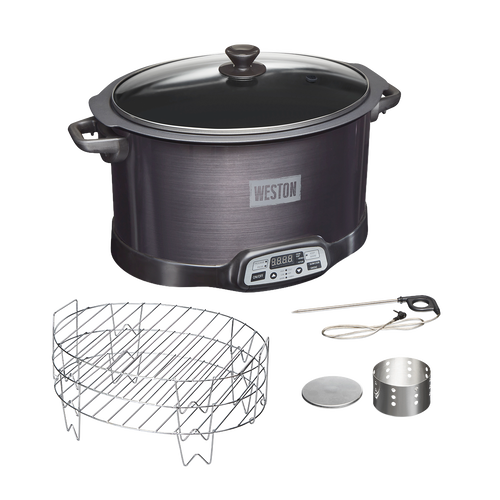 Weston 2-in-1 Indoor Smoker & Slow Cooker