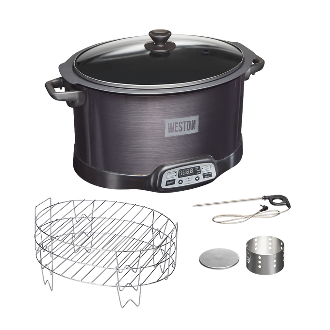Weston 2-in-1 Indoor Smoker & Slow Cooker