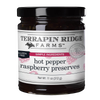 Handcrafted hot pepper raspberry preserves in a glass jar with a black lid, gluten free and made in USA, featured in Kitchen & Food, Snacks and Sweets, and Best Sellers collections.
