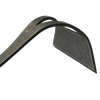 Hand-forged sharpened boron steel blade of a lightweight bio onion hoe designed for tight spaces, ideal for farm, garden & tool, digging and cultivating, and garden accessories collections.