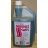 Blue liquid compost additive bottle with a built-in measuring cap, designed to enhance aerobic microbial activity for faster composting in Farm, Garden & Tool and Composting collections.
