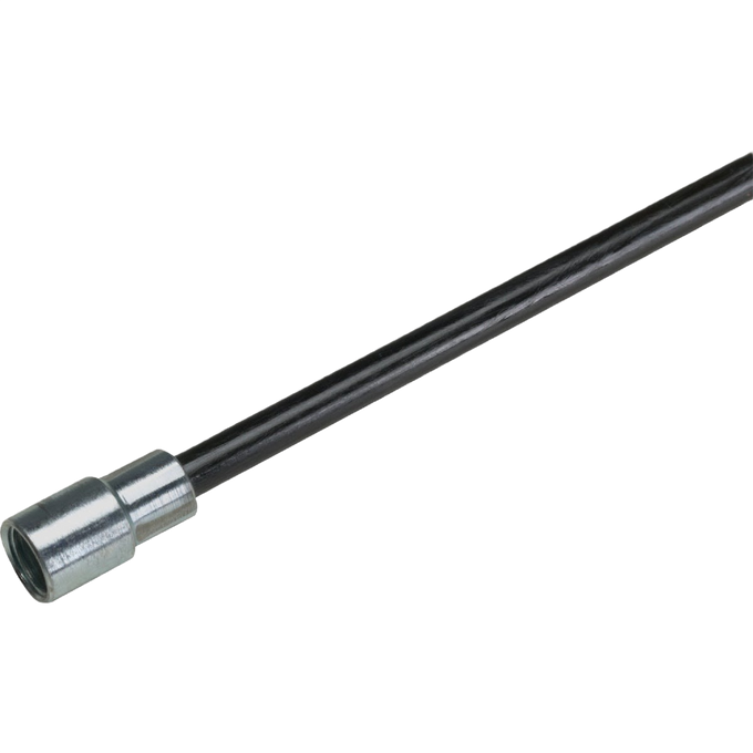 Fiberglass chimney brush rod with metal threaded end for connecting to cleaning brushes, designed for stoves and hearth maintenance, featured in Best Sellers and Hearth Accessories collections.