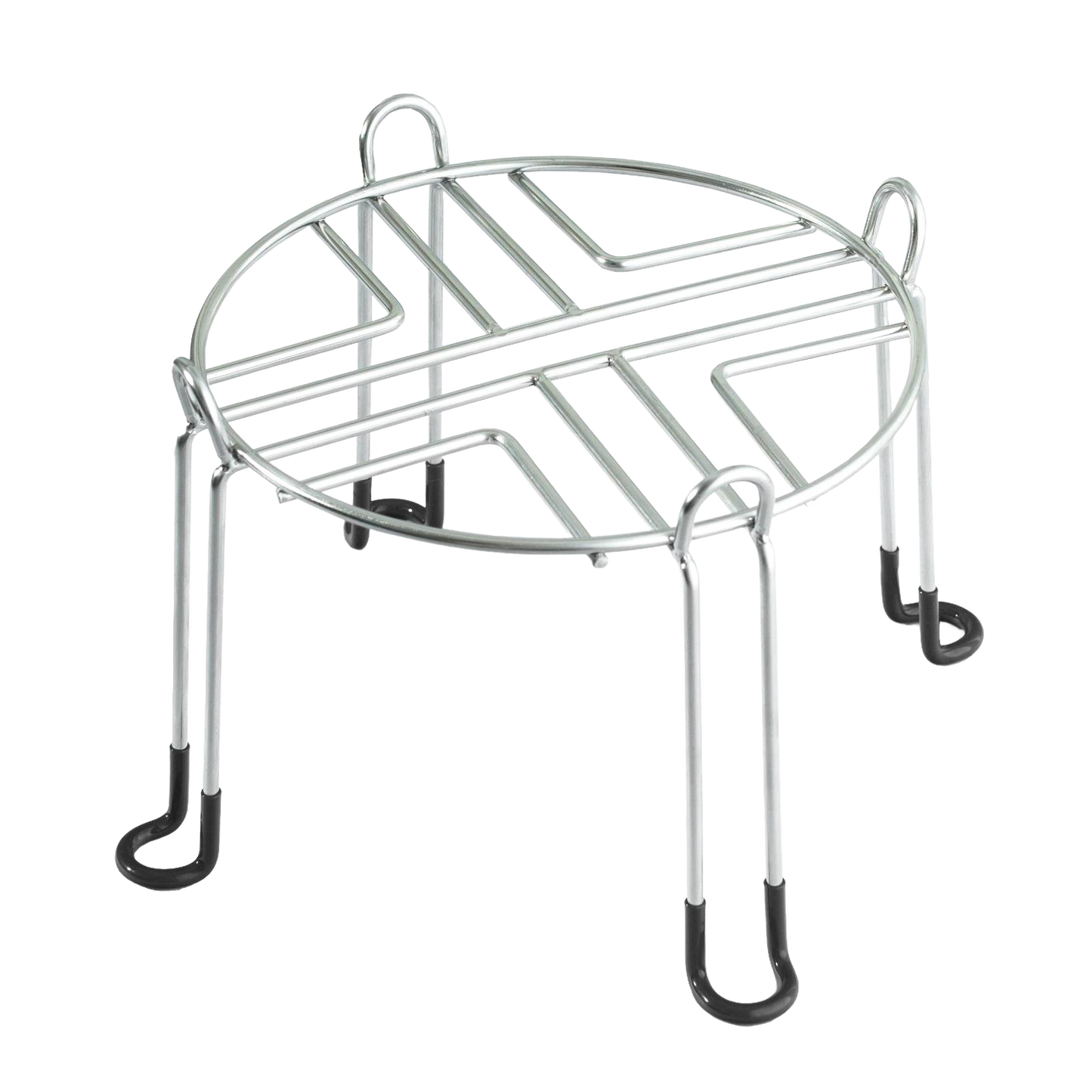 Sturdy stainless steel stand with rubber-tipped legs designed to elevate gravity water filters, ideal for Appliances, Emergency Supplies, Water Heating and Treatment, and Best Sellers collections.