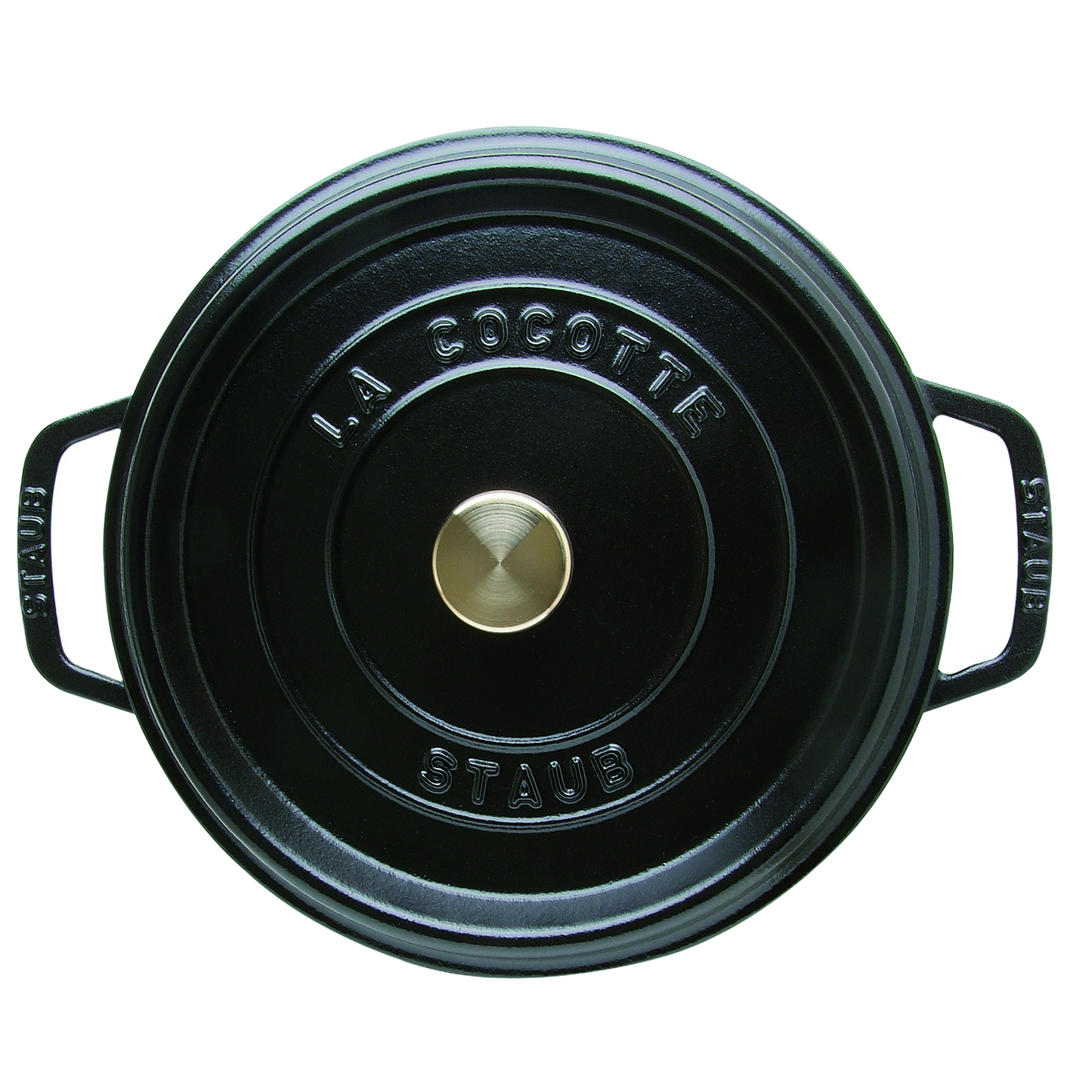 STAUB Round Cast Iron Dutch Oven – 4 Qt
